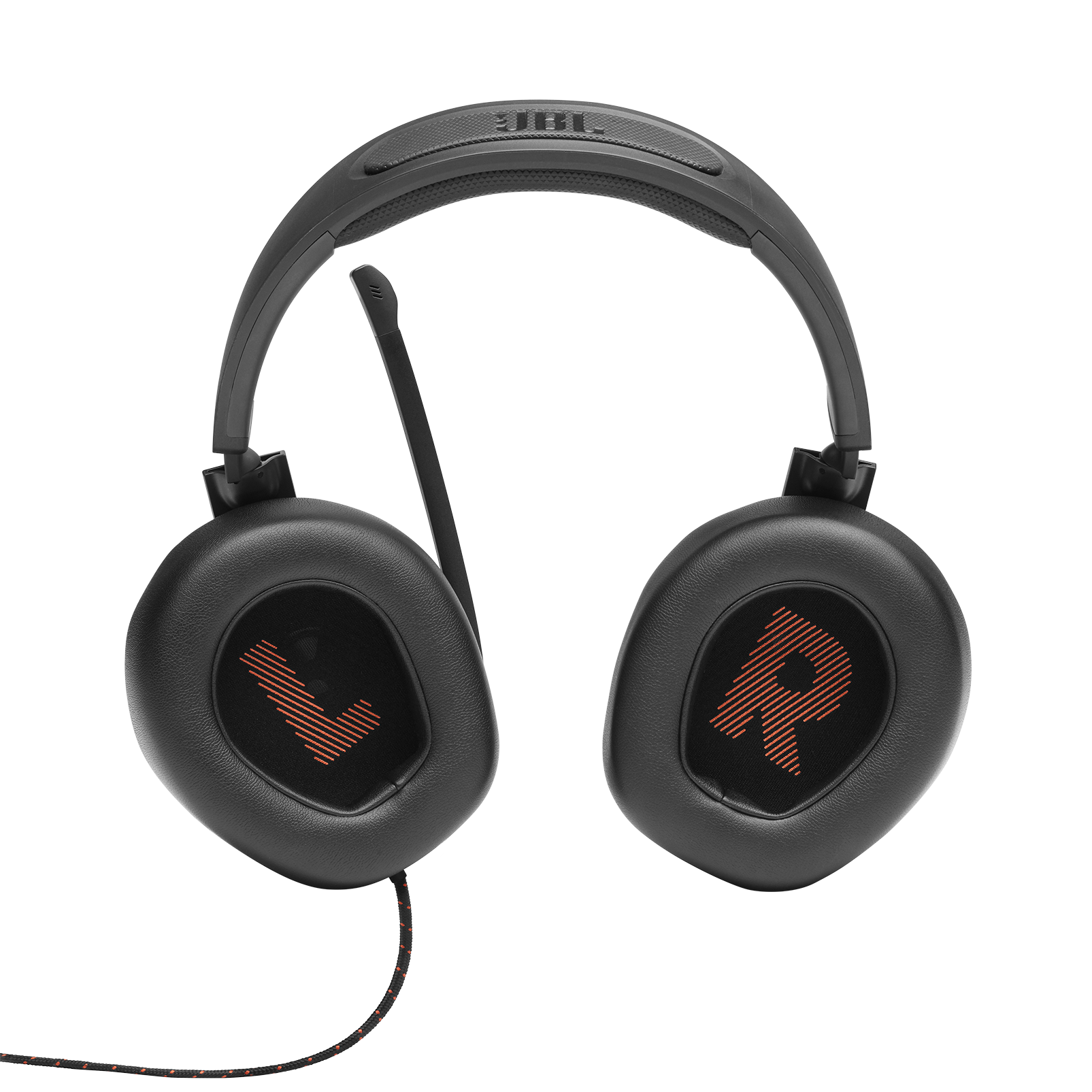 JBL Quantum 200 - Black - Wired over-ear gaming headset with flip-up mic - Detailshot 9